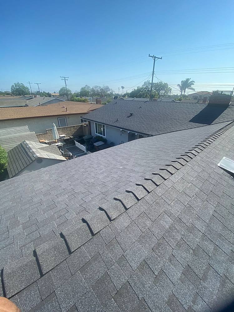 After: roof replacement in Anaheim, CA